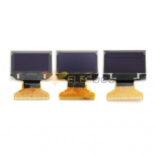 0.96 인치 OLED 디스플레이 12864 직렬 LCD 디스플레이 Arduino 용 흰색/파란색/파란색 혼합 노란색 디스플레이