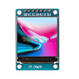 1.3英寸IPS TFT液晶顯示器240*240彩色高清液晶屏3.3V ST7789驅動模塊