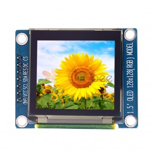 Écran LCD couleur 1,5 pouces OLED 128x128 couleur SSD1351 OLED