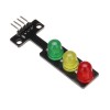 20pcs 5V LED Module d\'affichage de feux de signalisation Carte de blocs de construction électroniques pour Arduino