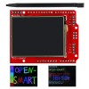 Módulo de exibição LCD TFT de 2,2 polegadas escudo de tela sensível ao toque + kit UNO R3 com caneta para cartão TF