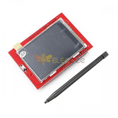2.4 인치 TFT LCD 실드 ILI9341 HX8347 240*320 터치 보드 65K RGB 컬러 디스플레이 모듈(UNO for Arduino용 터치 펜 포함)-공식 Arduino 보드와 함께 작동하는 제품