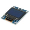 2 Stück 0,96 Zoll 4Pin Blau Gelb IIC I2C OLED-Anzeigemodul für Arduino