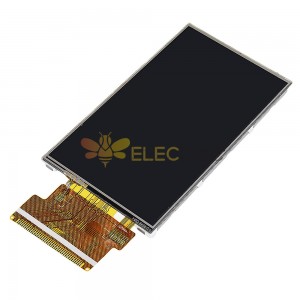 3,97 Zoll 4 Zoll 41Pin TFT LCD Farbbildschirm 240 * 400 Display Bare Board mit Touch MCU 8-Bit-Unterstützung MCU-Treiber