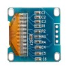3Pcs 0.96 Inch 4Pin IIC I2C SSD136 128x64 DC 3V-5V Blue OLED Display Module