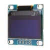 3Pcs 0.96 英寸 4Pin 白色 IIC I2C OLED 顯示模塊 12864 LED