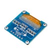 3 件 0.96 英寸 6Pin 12864 SPI 藍色黃色 OLED 顯示模塊，適用於 Arduino