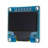 3 件 0.96 英寸 6Pin 12864 SPI 藍色黃色 OLED 顯示模塊，適用於 Arduino