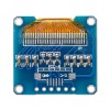 3 peças 0,96 polegadas 6 pinos 12864 SPI azul amarelo módulo de exibição OLED para Arduino