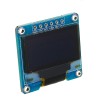 Arduino için 3 Adet 0.96 İnç 6Pin 12864 SPI Mavi Sarı OLED Ekran Modülü