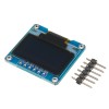 3 uds 0,96 pulgadas 6 pines 12864 SPI azul amarillo módulo de pantalla OLED para Arduino