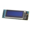 3 uds 0,91 pulgadas 128x32 IIC I2C pantalla LCD OLED azul módulo DIY SSD1306 controlador IC DC 3,3 V 5V