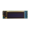 3 件 0.91 英寸 128x32 IIC I2C 藍色 OLED 液晶顯示器 DIY 模塊 SSD1306 驅動器 IC DC 3.3V 5V