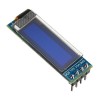 3 件 0.91 英寸 128x32 IIC I2C 蓝色 OLED 液晶显示器 DIY 模块 SSD1306 驱动器 IC DC 3.3V 5V