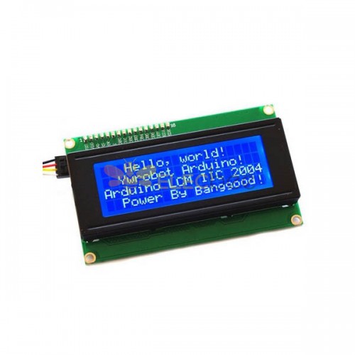 3Pcs IIC I2C 2004 204 20 x 4 字符 LCD 顯示模塊 藍色