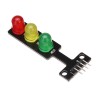 3pcs 5V LED Traffic Light Display Module Electronic Building Blocks Board
