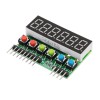 3 個 TM1637 6 ビットチューブ LED ディスプレイキースキャンモジュール DC 3.3V から 5V デジタル IIC インターフェース Arduino 用