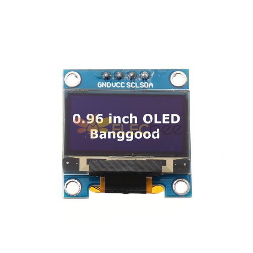 3 uds blanco 0,96 pulgadas OLED I2C IIC pantalla de comunicación 128*64 módulo LCD