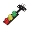 50pcs 5V LED Traffic Light Display Module Electronic Building Blocks Board for Arduino