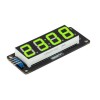 5Pcs 0.56 Inch Green LED Display Tube 4-Digit 7-segments Module for Arduino - products that work with official Arduino boards