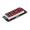 5 piezas de 0,56 pulgadas tubo de pantalla LED rojo módulo de 7 segmentos de 4 dígitos para Arduino