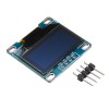 5 uds 0,96 pulgadas 4 pines IIC I2C SSD136 128x64 DC 3V-5V módulo de pantalla OLED azul