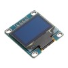 5 Stück 0,96 Zoll 4Pin IIC I2C SSD136 128x64 DC 3V-5V blaues OLED-Anzeigemodul