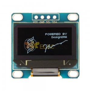 5 pièces 0,96 pouces 4 broches blanc IIC I2C module d'affichage OLED 12864 LED
