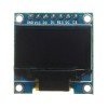 5Pcs 7 Pin 0.96 Inch IIC/SPI Serial 128x64 White OLED Display Module