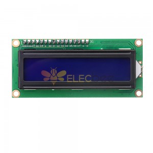5 uds IIC/I2C 1602 módulo de pantalla LCD de retroiluminación azul para