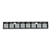5Pcs Straight Board 8x 5050 RGB Cool White LED Display With Integrated Drivers Module
