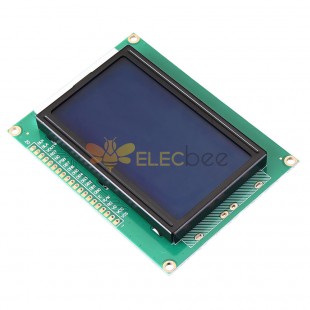 5V 1604 LCD 16x4 Zeichen LCD-Bildschirm Blaues Schwarzlicht-LCD-Anzeigemodul für Arduino - Produkte, die mit offiziellen Arduino-Boards funktionieren