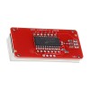 5 Stück 4-Bit 0,56 Zoll 7-Segment-LED-Digitalröhrenmodul I2C-Steuerung 2-Zeilen-Steuerung HT16K33 LED-Anzeigemodul