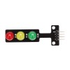 5pcs 5V LED交通燈顯示模塊電子積木板