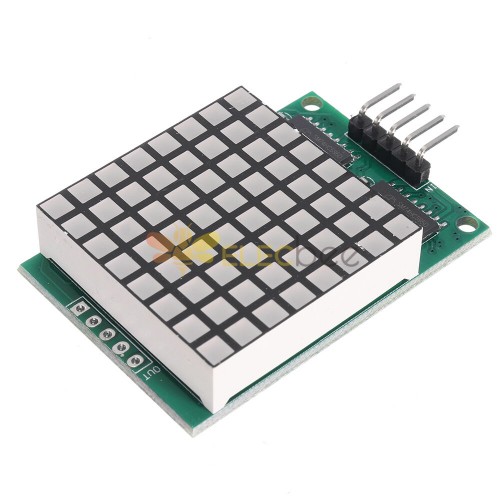 5 peças DM11A88 8x8 matriz quadrada LED vermelho módulo de exibição de pontos para UNO MEGA2560 DUE