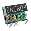 5 pcs tm1637 6 비트 튜브 led 디스플레이 키 스캔 모듈 dc 3.3 v ~ 5 v 디지털 IIC 인터페이스 Arduino 용 0.36 인치-공식 Arduino 보드와 함께 작동하는 제품