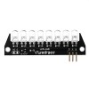 适用于 Arduino 的 8 位 5mm F5 Bright Board LED 绿灯模块 - 适用于官方 Arduino 板的产品