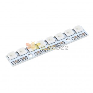 8 Channel WS2812 5050 RGB LED Lights Built-in 8 Bits Full Color Driver Development Board