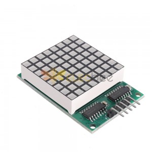 DM11A88 8x8 Matriz cuadrada Módulo de visualización de punto LED rojo UNO MEGA2560 DUE Raspberry Pi