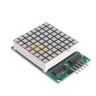DM11A88 Module d'affichage à points LED rouge à matrice carrée 8x8 UNO MEGA2560 DUE Raspberry Pi