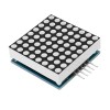 Dot Matrix LED 8x8 Seamless Cascadable Red LED Dot Matrix F5 Display Module With SPI for Arduino