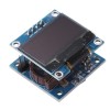 ESP8266 Module d\'horloge WiFi à affichage OLED de 0,96 pouce SSD1306 ESP-12F Alimentation USB 5V