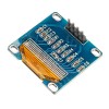 Module d\'affichage OLED IIC I2C blanc 0,96 pouces 4 broches 12864 LED pour Arduino - produits compatibles avec les cartes Arduino officielles