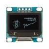 Modulo display OLED IIC I2C bianco da 0,96 pollici a 4 pin 12864 LED per Arduino - prodotti compatibili con schede Arduino ufficiali