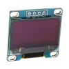 Modulo display OLED IIC I2C bianco da 0,96 pollici a 4 pin 12864 LED per Arduino - prodotti compatibili con schede Arduino ufficiali
