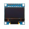 Display OLED a 7 pin da 0,96 pollici + custodia in acrilico trasparente 12864 SSD1306 SPI IIC Modulo schermo LCD seriale