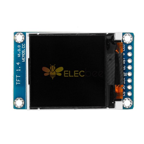ESP8266 1.4 英寸 LCD TFT Shield V1.0.0 顯示模塊，用於 D1 迷你板