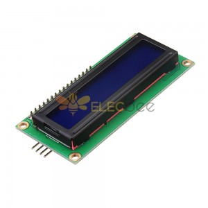 IIC / I2C 1602 Blue Backlight LCD Display Screen Module for Arduino - products that work with official Arduino boards