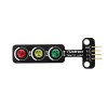 Módulo de semáforo LED placa eletrônica de blocos de construção para Arduino