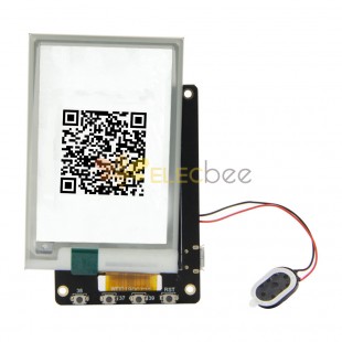 TTGO T5 V2.4 ESP32 2,7-Zoll-elektronisches Schwarz-Weiß-E-Paper-Bildschirmmodul mit Lautsprecher CH9102F Chip